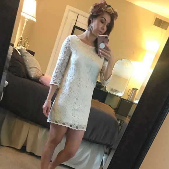 Forever 21 Dresses & Skirts - Calling all brides: white lace dress